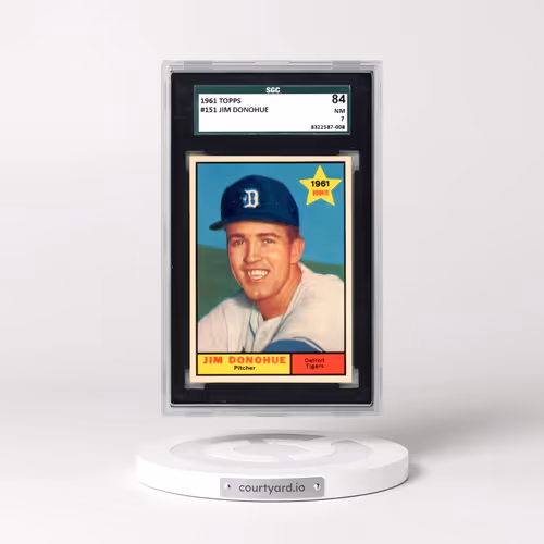 1961 Topps #151 Jim Donohue (SGC 7 NM)