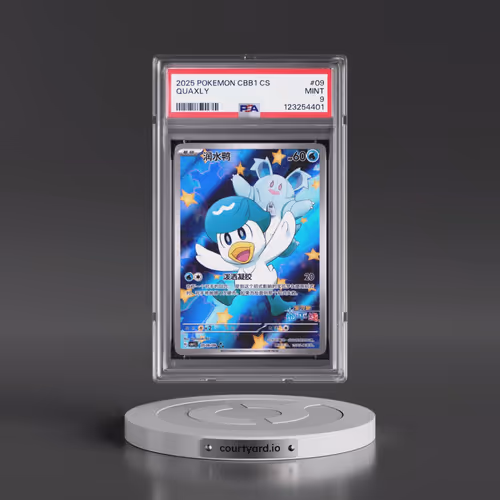 2025 Pokémon Simplified CBB1 C-Gem Pack Vol 1 #09 Quaxly (PSA 9 MINT)