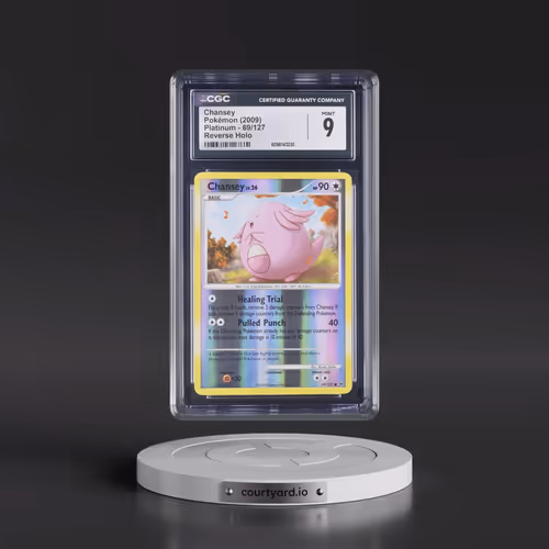 2009 Platinum #69/127 Chansey - Reverse Holo (CGC 9 MINT)