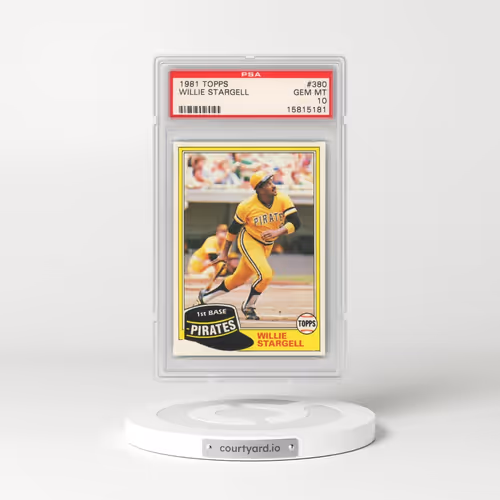 1981 Topps #380 Willie Stargell (PSA 10 GEM MINT)