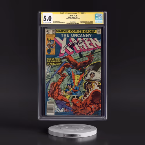 X-Men #129 CGC 5.0 Off-white to White Pages (Marvel Comics, 1/80) - Signature Series
