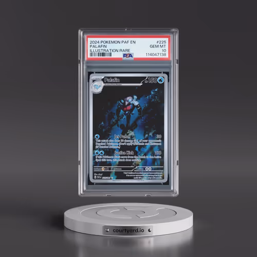 2024 Pokémon Paf EN-Paldean Fates #225 Palafin - Illustration Rare (PSA 10 GEM MINT)