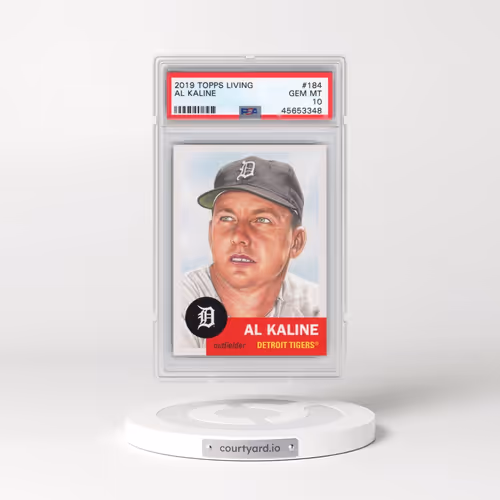 2019 Topps Living #184 Al Kaline (PSA 10 GEM MINT)
