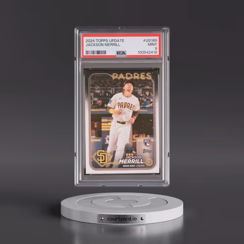 2024 Topps Update #US169 Jackson Merrill (PSA 9 MINT)