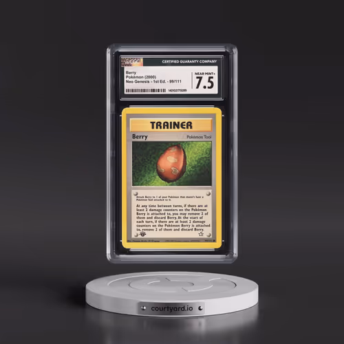 2000 Neo Genesis #99/111 Berry - 1st Edition (CGC 7.5 NM+)