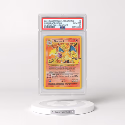 2021 Pokémon Celebrations Classic Collection #4 Charizard - Holo (PSA 10 GEM MINT)