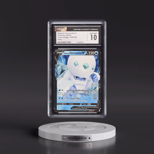 2020 Vivid Voltage #036/185 Galarian Darmanitan V - Holo (CGC 10 GEM MINT)