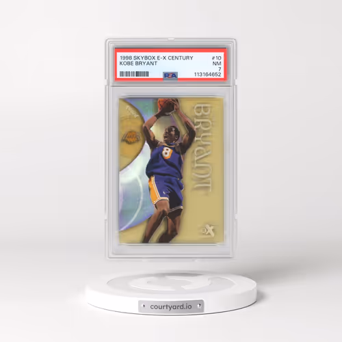 1998 Skybox E-X Century #10 Kobe Bryant (PSA 7 NM)
