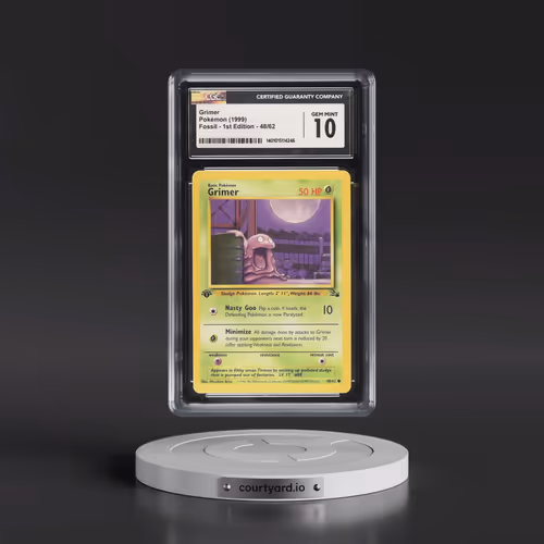 1999 Fossil #48/62 Grimer - 1st Edition 1st Edition (CGC 10 GEM MINT)