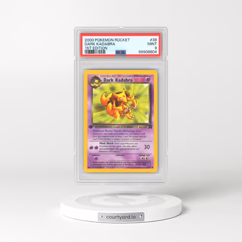 2000 Team Rocket #39 Dark Kadabra - 1st Edition 1st Edition (PSA 9 MINT)