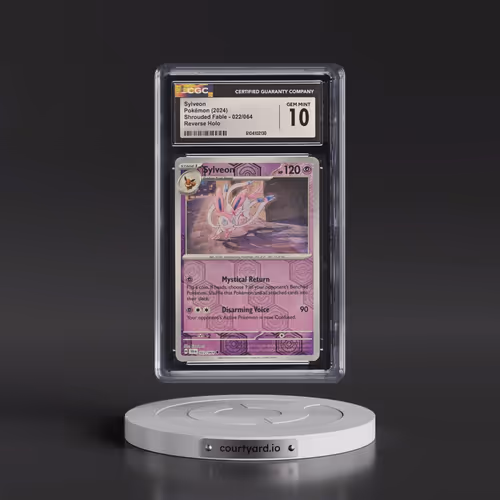 2023 Shrouded Fable - SFA EN #022/064 Sylveon - Reverse Holo (CGC 10 GEM MINT)