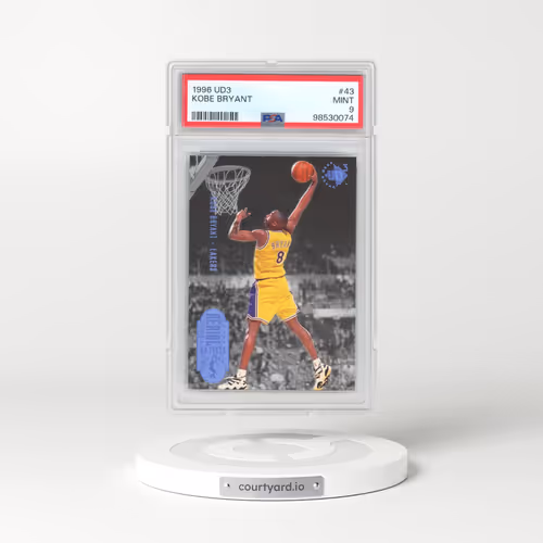 1996 UD3 #43 Kobe Bryant (PSA 9 MINT)