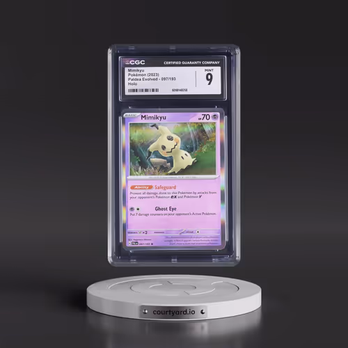 2023 Paldea Evolved - PAL EN #097/193 Mimikyu - Holo (CGC 9 MINT)