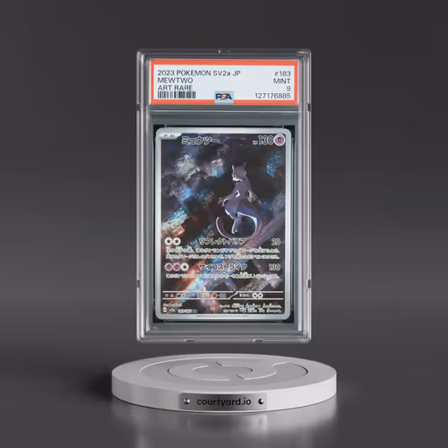2023 Pokémon Sv2a-Pokémon 151 #183 Mewtwo - Art Rare (PSA 9 MINT)
