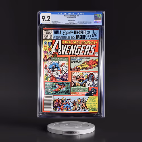 Avengers Annual #10 CGC 9.2 Off-white to White Pages (Marvel Comics, 1981) - Newsstand Edition Unive