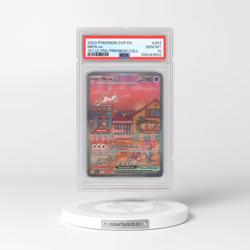 2023 Pokémon Svp EN-SV Black Star Promo #053 Mew EX - Holo 151 Ultra-Premium Collection (PSA 10 GEM