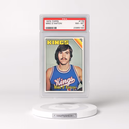 1975 Topps #176 Mike D'Antoni (PSA 8 NM-MT)
