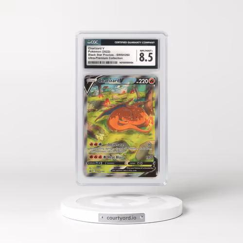 2017 Black Star Promos - Sword & Shield #260 Charizard V - Holo Ultra-Premium Collection (CGC 8.5 NM-MT+)