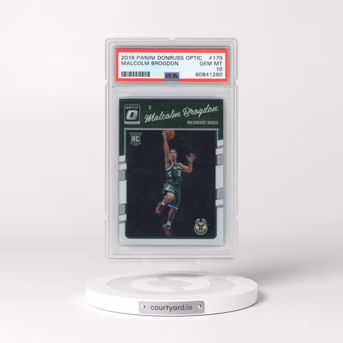 2016 Panini Donruss Optic #179 Malcolm Brogdon (PSA 10 GEM MINT)