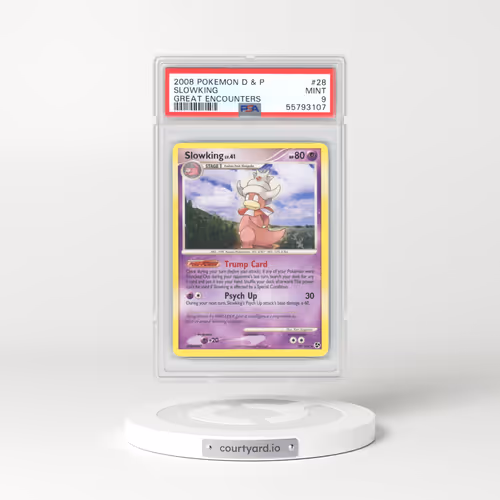 2008 Great Encounters #28 Slowking (PSA 9 MINT)
