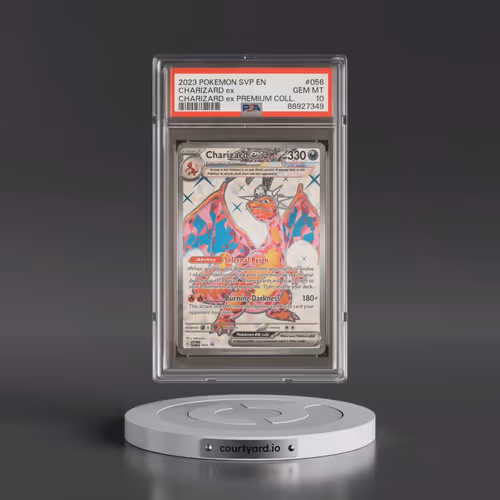 2023 Pokémon Svp EN-SV Black Star Promo #056 Charizard EX - Holo Charizard EX Premium Collection (PS