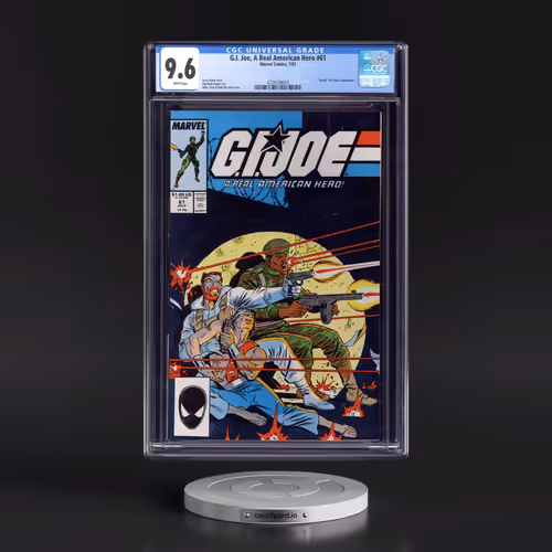G.I. Joe, A Real American Hero #61 CGC 9.6 White Pages (Marvel Comics, 7/87) - Universal
