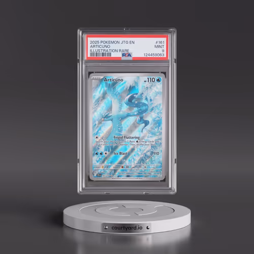 2025 Pokémon Jtg EN-Journey Together #161 Articuno - Illustration Rare (PSA 9 MINT)