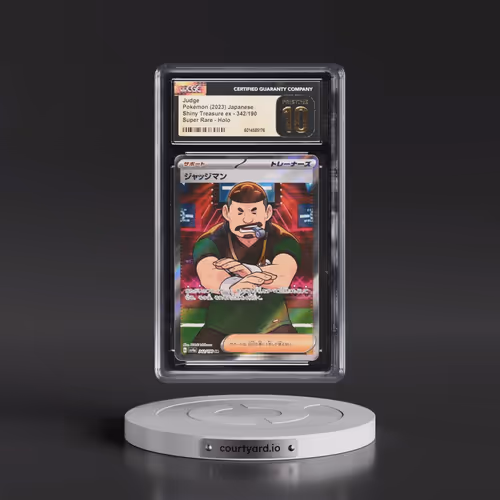 2023 Shiny Treasure ex #342/190 Judge - Super Rare Holo (CGC 10 PRISTINE)
