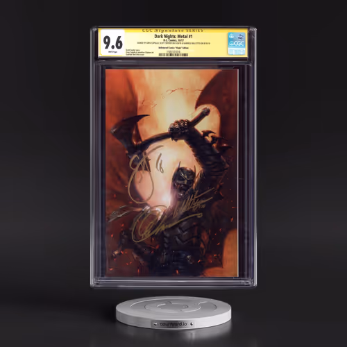 Dark Nights: Metal #1 CGC 9.6 White Pages (DC Comics, 10/17)