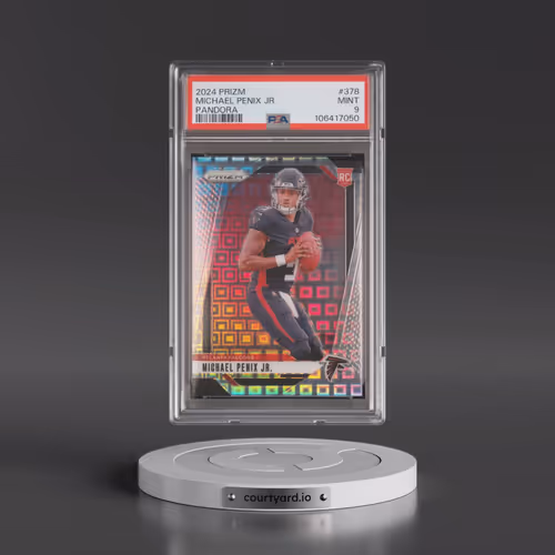2024 Panini Prizm #378 Michael Penix Jr. - Pandora (PSA 9 MINT)