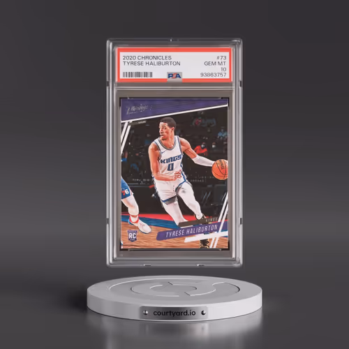 2020 Panini Chronicles #73 Tyrese Haliburton (PSA 10 GEM MINT)