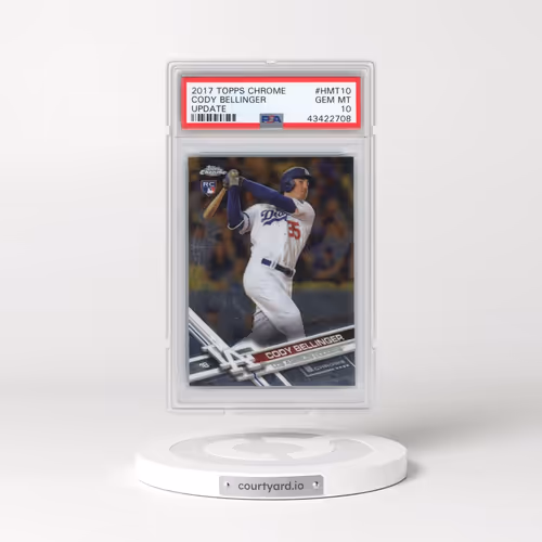 2017 Topps Chrome Update #HMT10 Cody Bellinger (PSA 10 GEM MINT)
