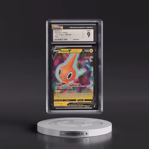 2022 Lost Origin #058/196 Rotom V - Holo (CGC 9 MINT)
