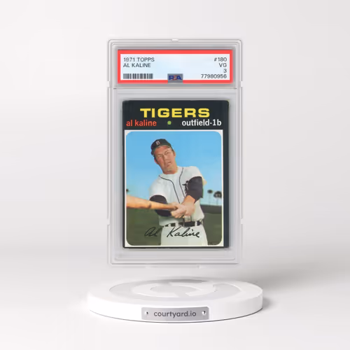 1971 Topps #180 Al Kaline (PSA 3 VG)