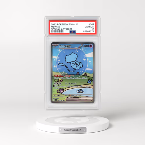 2023 Pokémon Sv4a-Shiny Treasure EX #347 Mew EX - Holo Special Art Rare (PSA 10 GEM MINT)