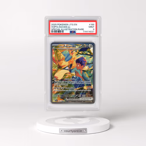 2025 Pokémon Jtg EN-Journey Together #186 Hop's Zacian EX - Holo Special Illustration Rare (PSA 9 MI