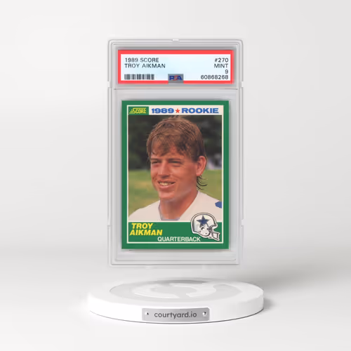 1989 Score #270 Troy Aikman (PSA 9 MINT)