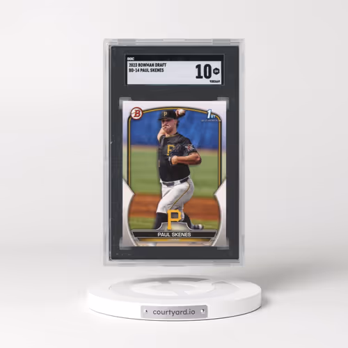 2023 Bowman Draft #BD-14 Paul Skenes (SGC 10 GEM MINT)