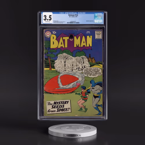 Batman #124 CGC 3.5 Off-white Pages (DC Comics, 6/59) - Universal