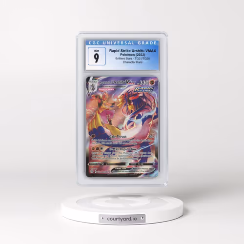 2022 Brilliant Stars #TG21/TG30 Rapid Strike Urshifu VMAX - Trainer Gallery Holo (CGC 9 MINT)