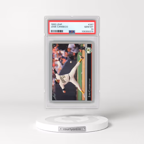 1992 Leaf #267 Jose Canseco (PSA 10 GEM MINT)