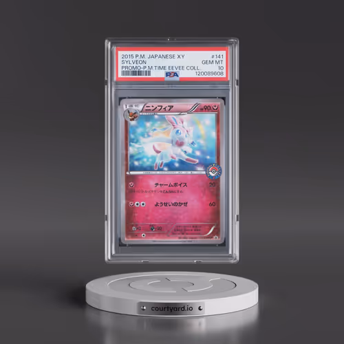 2015 Pokémon XY Promo #141 Sylveon - Pokemon Time Eevee Collection (PSA 10 GEM MINT)