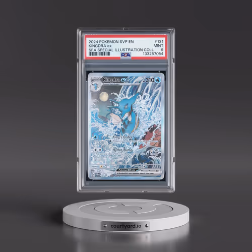 2024 Pokémon Svp EN-SV Black Star Promo #131 Kingdra EX - Holo Shrouded Fable Special Illustration C