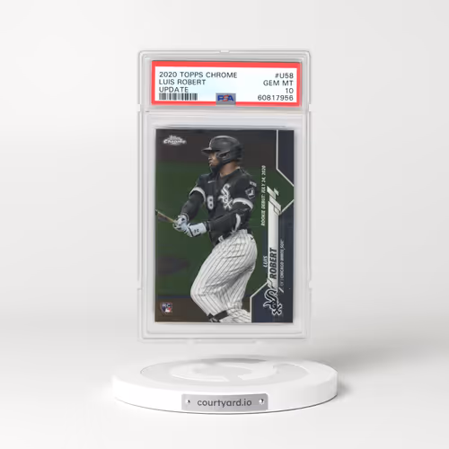 2020 Topps Chrome Update #U58 Luis Robert (PSA 10 GEM MINT)