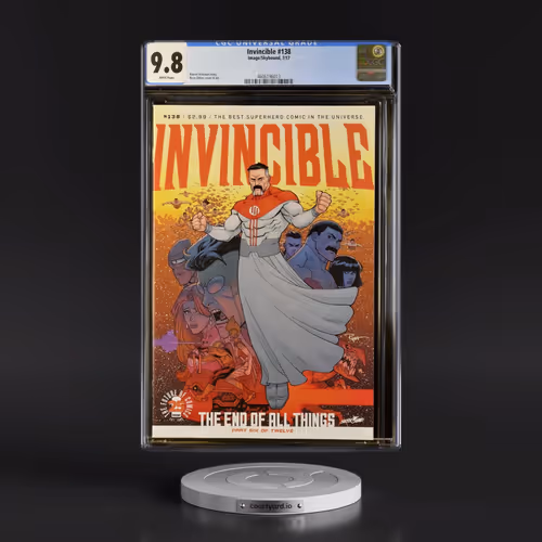 Invincible #138 CGC 9.8 White Pages (Image/Skybound, 7/17)