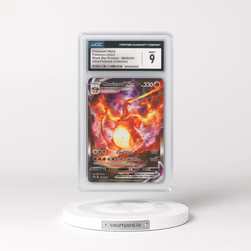 2017 Black Star Promos - Sword & Shield #261 Charizard VMAX - Holo Ultra-Premium Collection (CGC 9 MINT)
