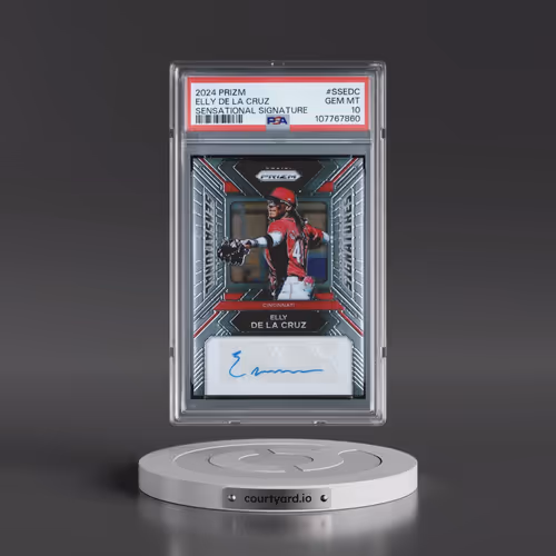 2024 Panini Prizm Sensational Signatures #SSEDC Elly de La Cruz (PSA 10 GEM MINT)