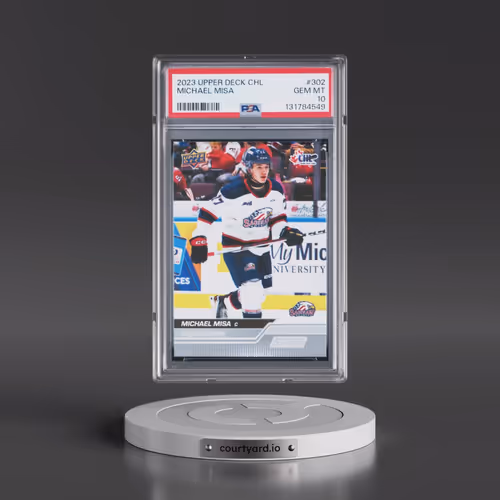 2023 Upper Deck Canadian Hockey League #302 Michael Misa (PSA 10 GEM MINT)