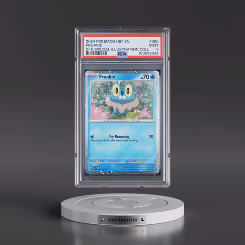 2024 Pokémon Obf EN-Obsidian Flames #056 Froakie - Shrouded Fable Special Illustration Collection (P