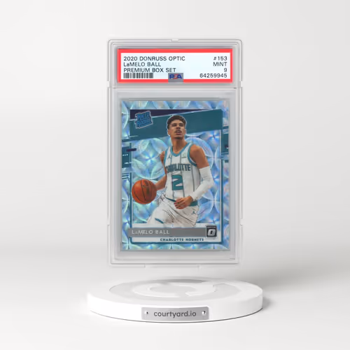 2020 Panini Donruss Optic #153 LaMelo Ball - Premium Box Set (PSA 9 MINT)